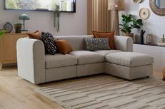 New Sofables Textured in The Corner Snuggle Configuration