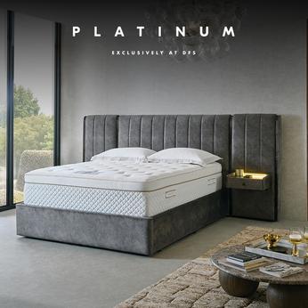 Platinum Mattress on the Cosimo bed