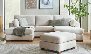 essie u shaped sofa