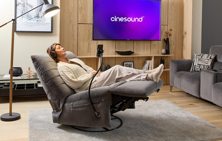 the straton cinesound sofa