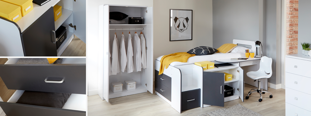 Caden Cabin Bed Mattress Dfs Ireland