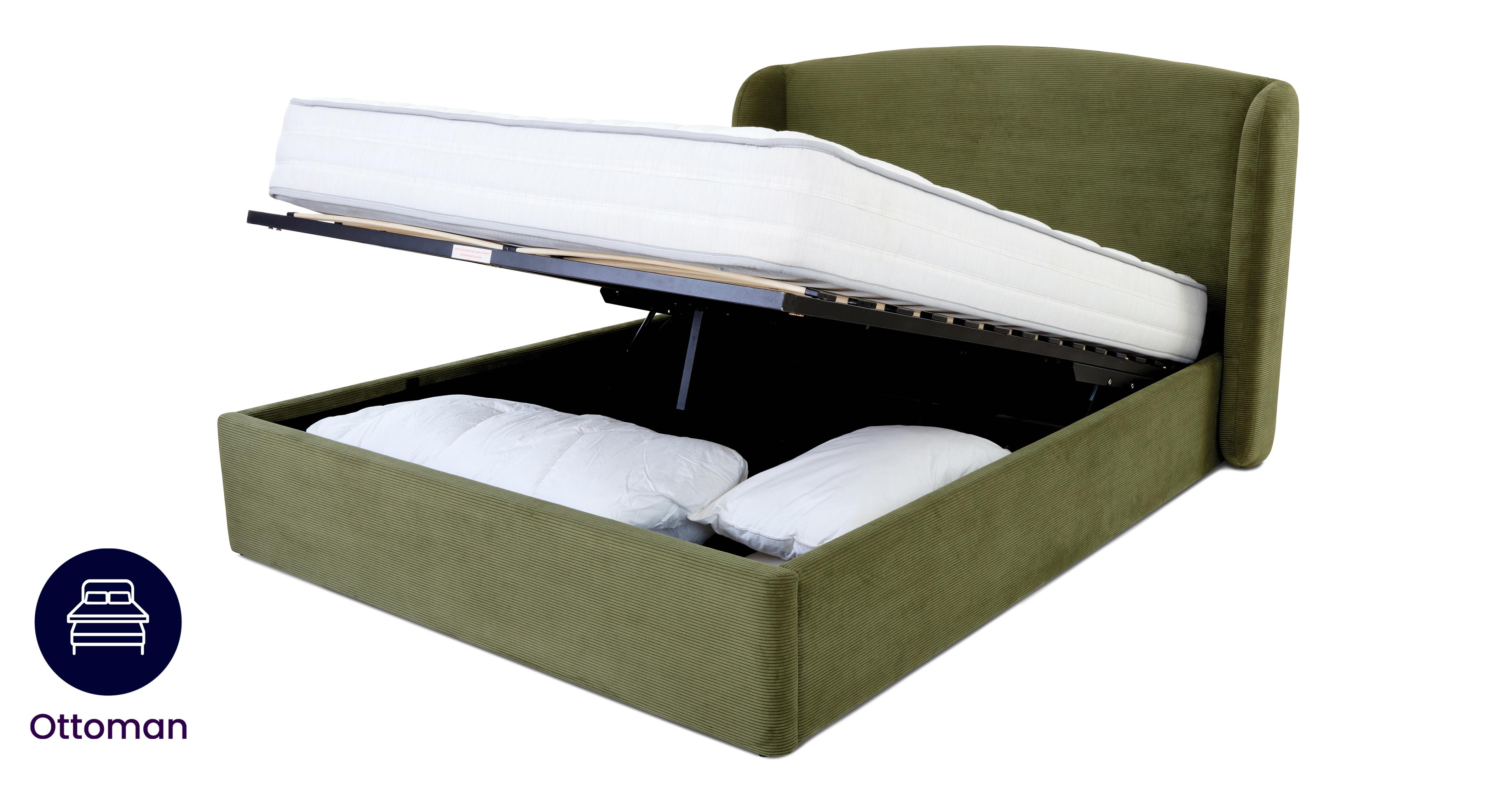 Double Ottoman Bedframe