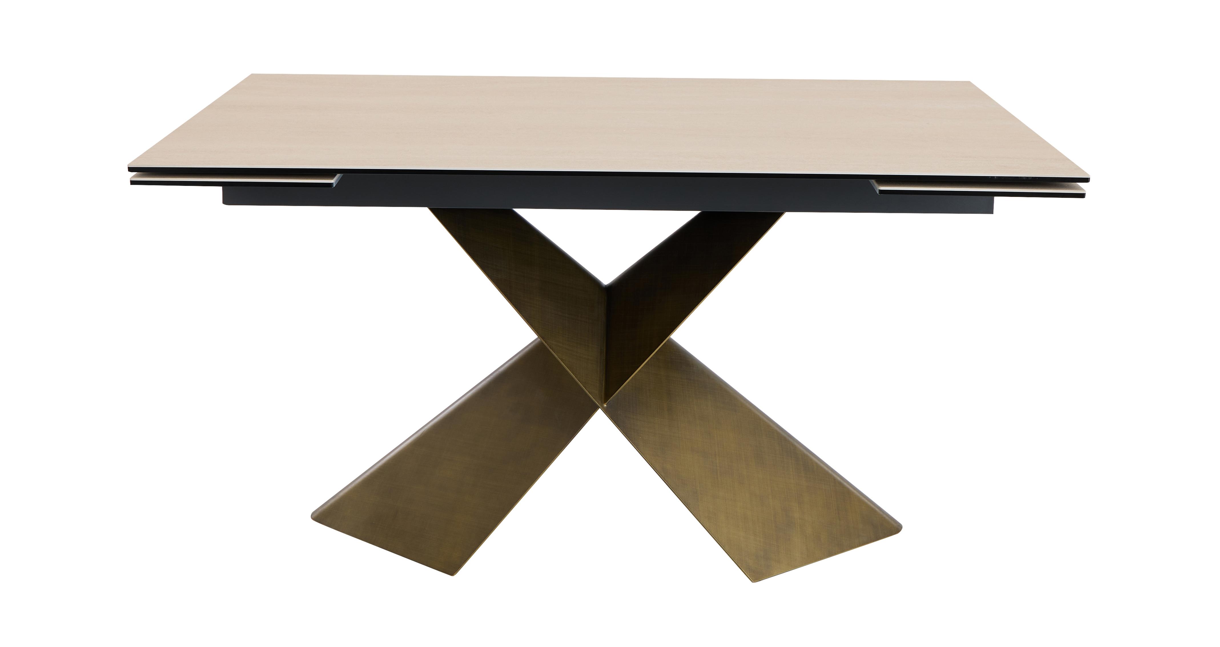 X Bar Extending Dining Table