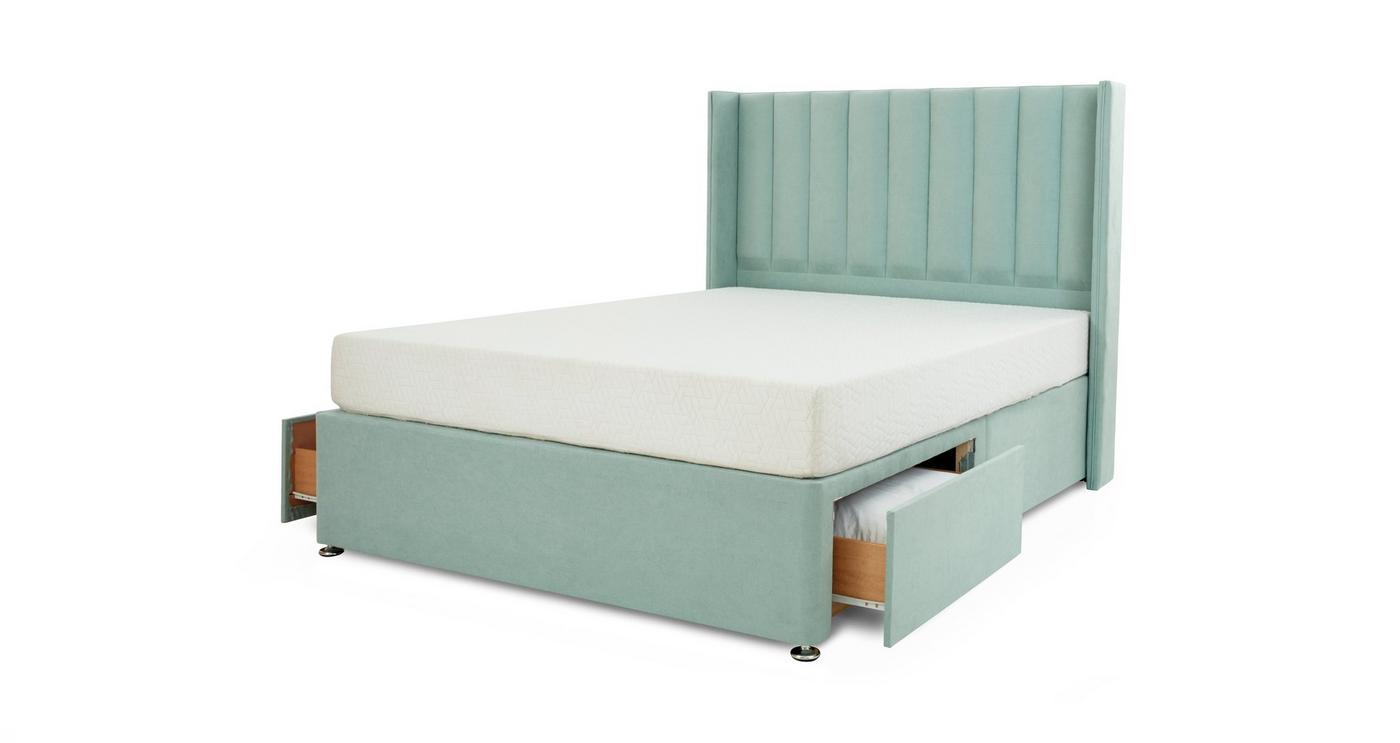 Double 2 Drawer Storage Bedframe view 2