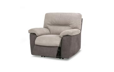 Handbediende recliner stoel