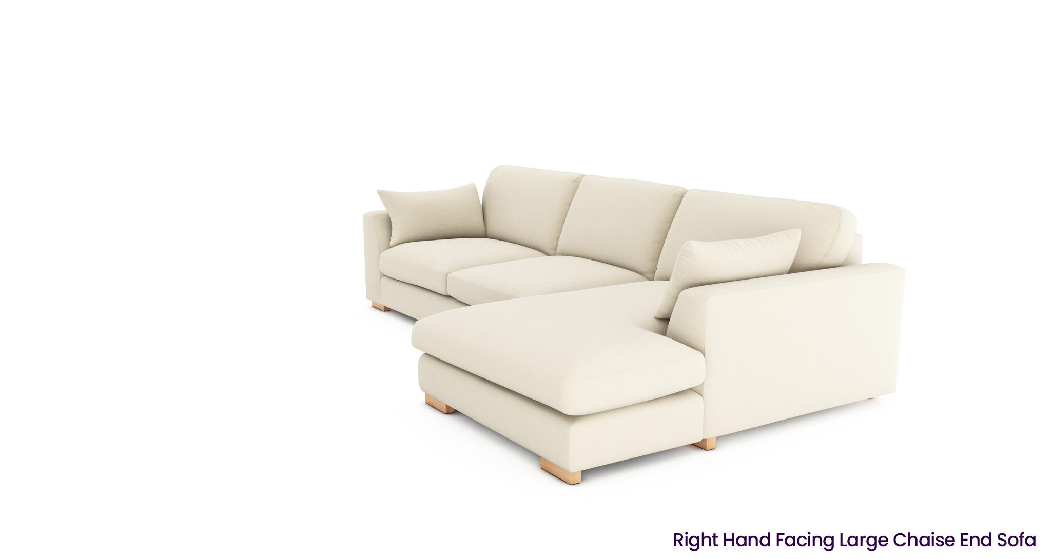 Calix Right Hand Facing Large Chaise End Sofa DFS