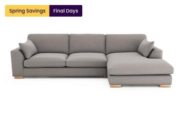 Right Hand Facing Large Chaise End Sofa