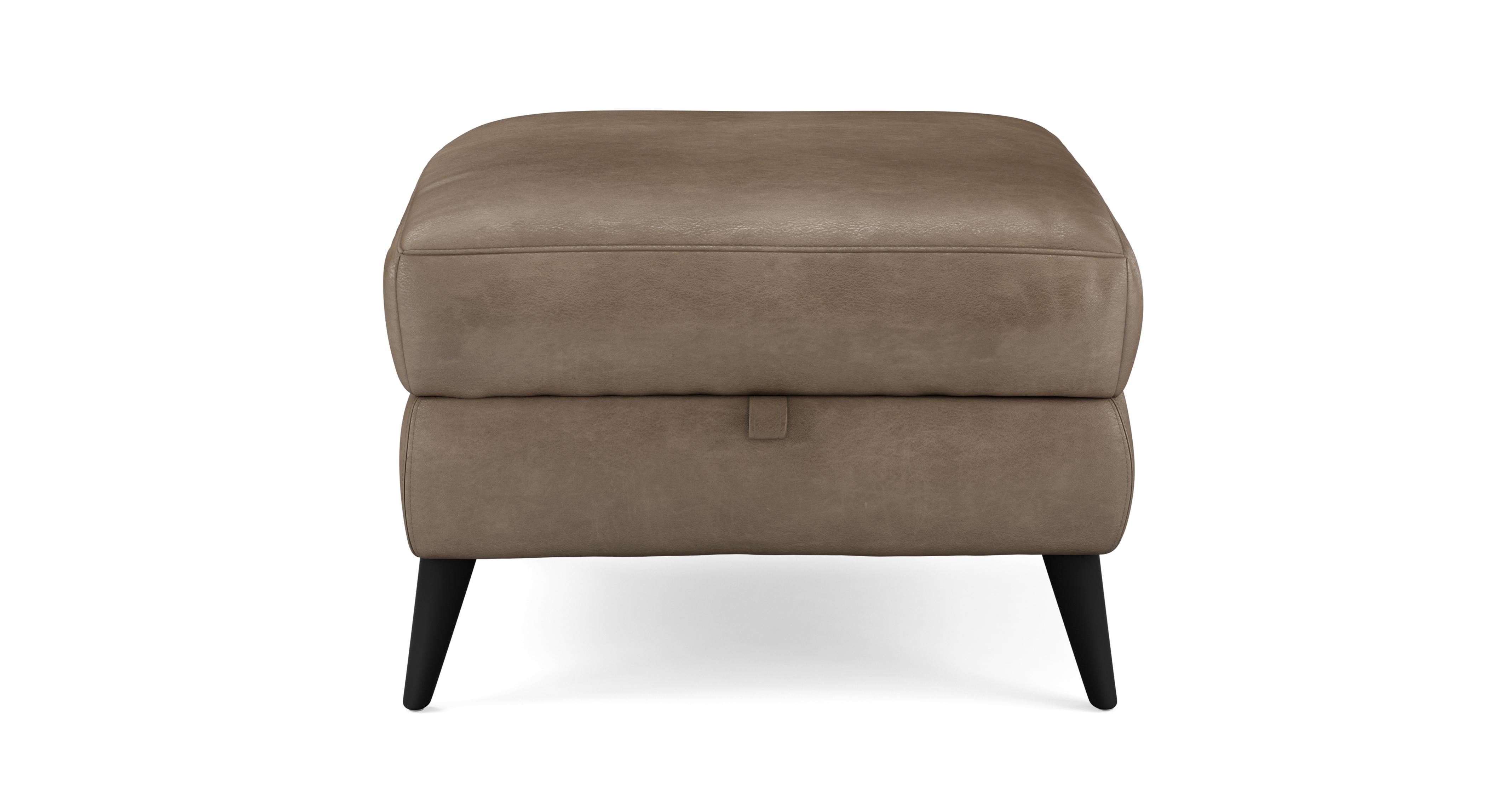 Dfs leather online footstool