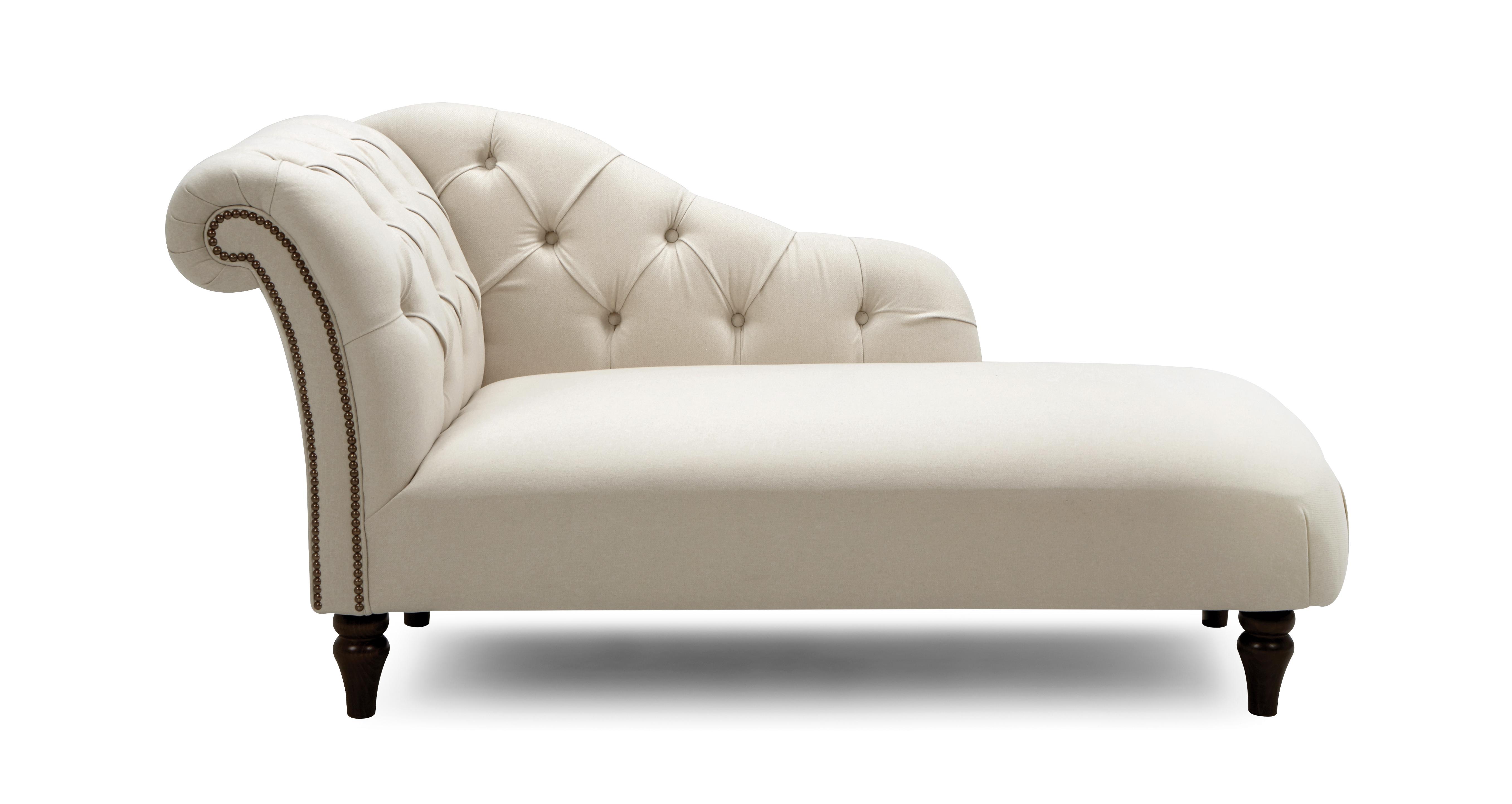 Cream chaise online longue