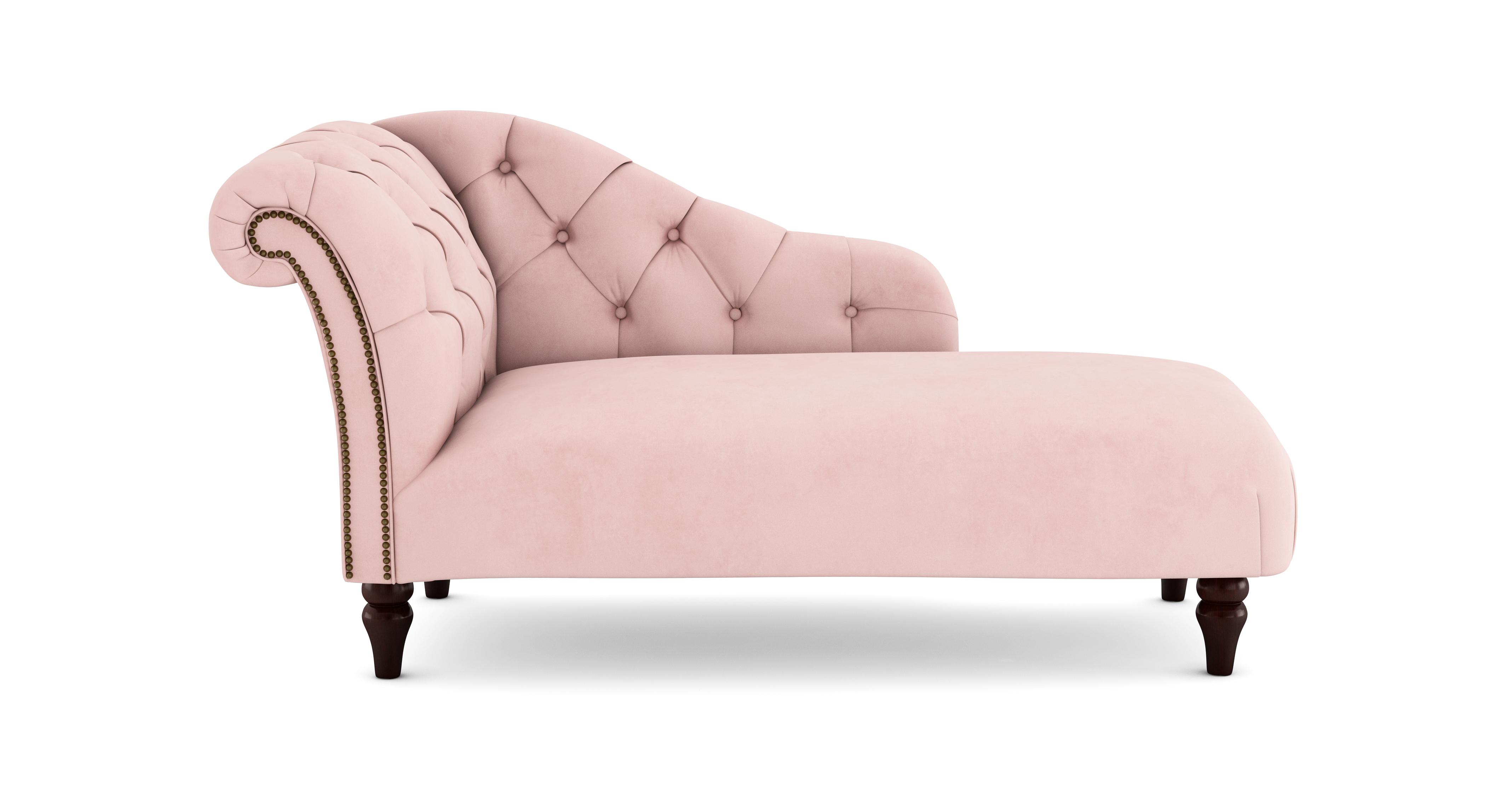 Cambourne Velvet Chaise Longue DFS