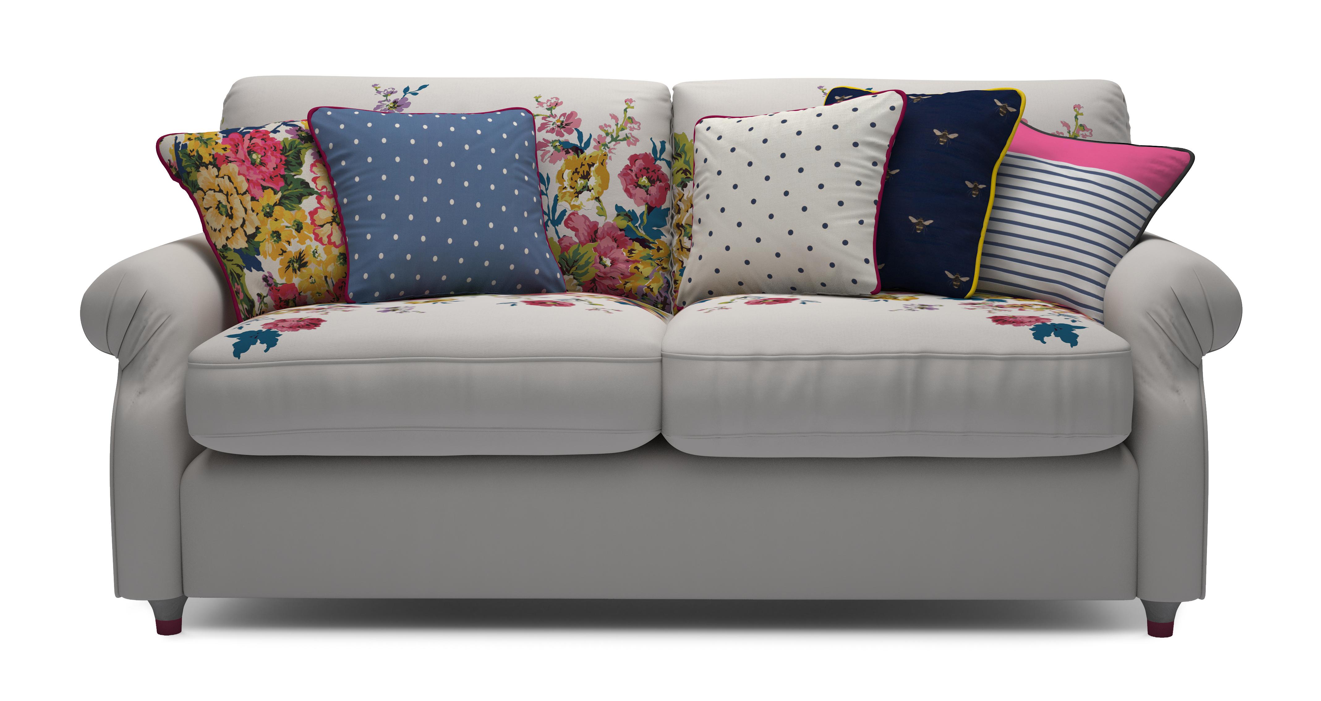 Cambridge Velvet 3 Seater Supreme Sofa Bed DFS