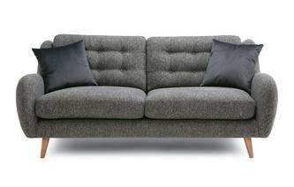 Plain 3 Seater Sofa 