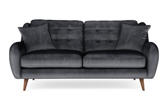 Velvet 3 Seater Sofa 