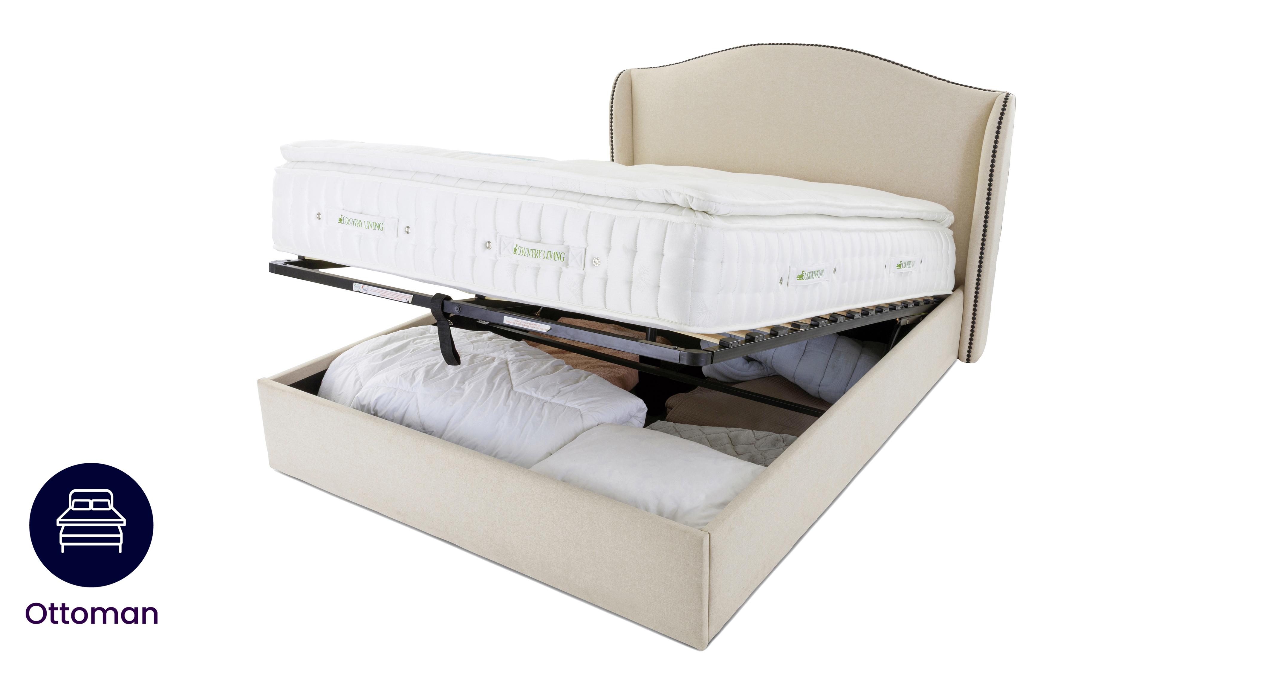 Double Ottoman Bedframe