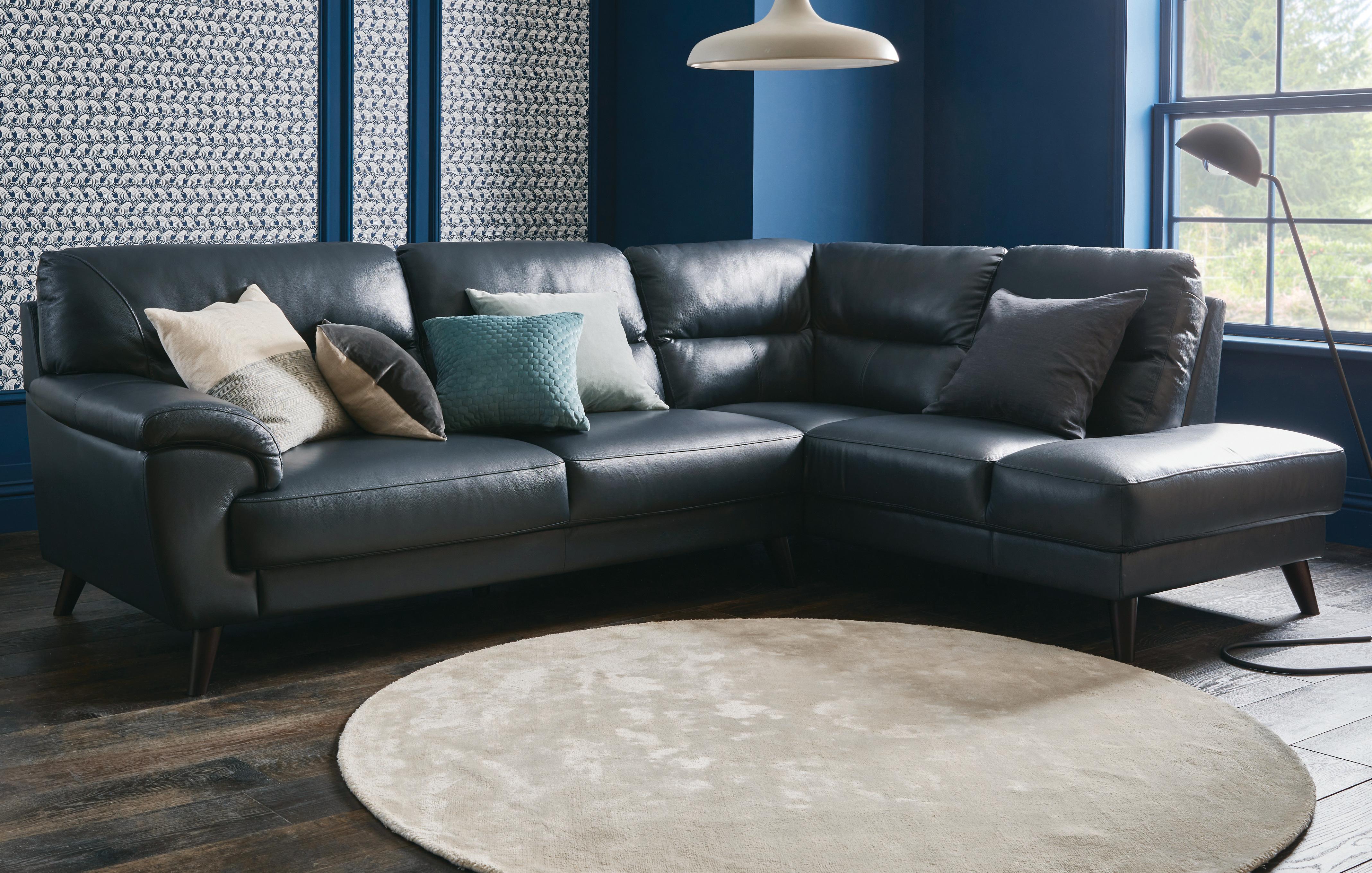 Faux leather deals sofa dfs