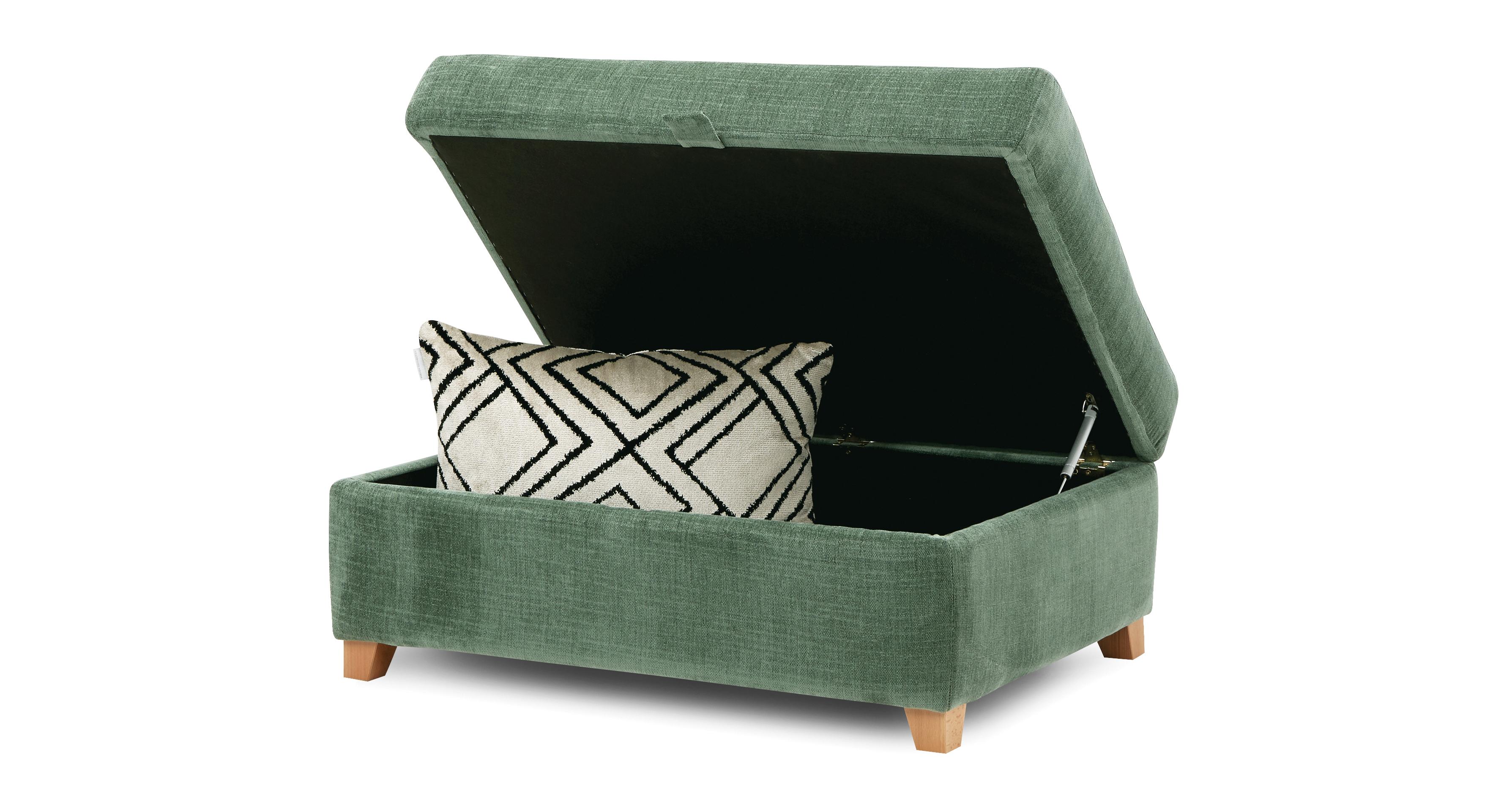 Carlisle Large Storage Footstool | DFS
