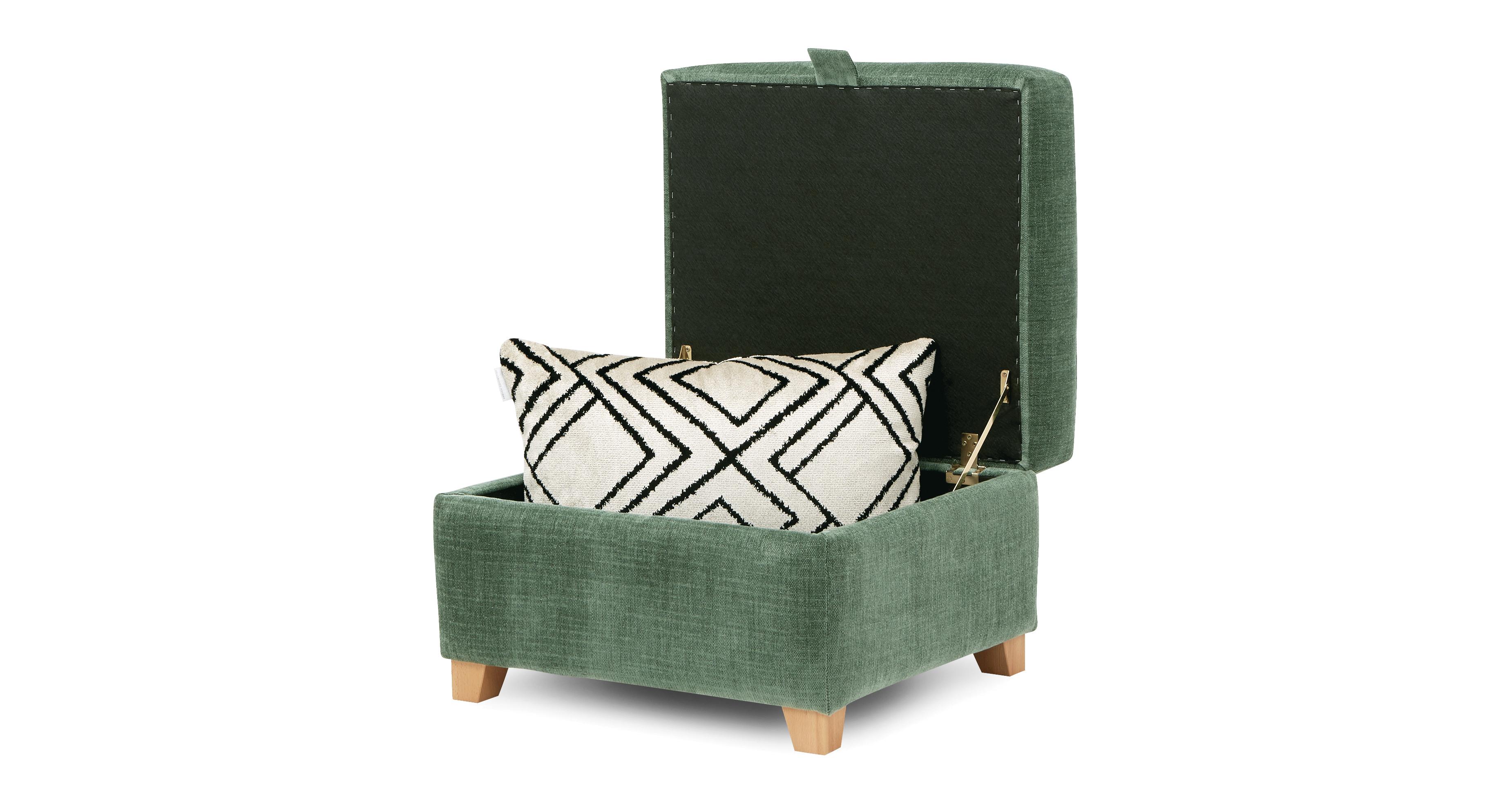 Carlisle Small Storage Footstool | DFS