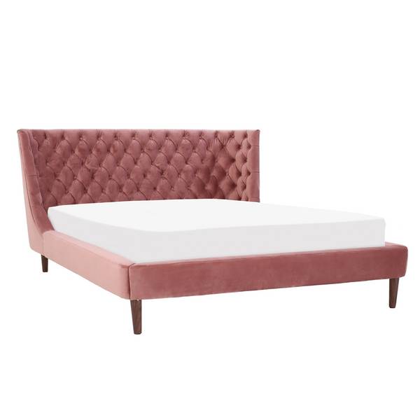 Bedframe Cavendish Pink Velvet Dfs, Pink King Size Bed Frame