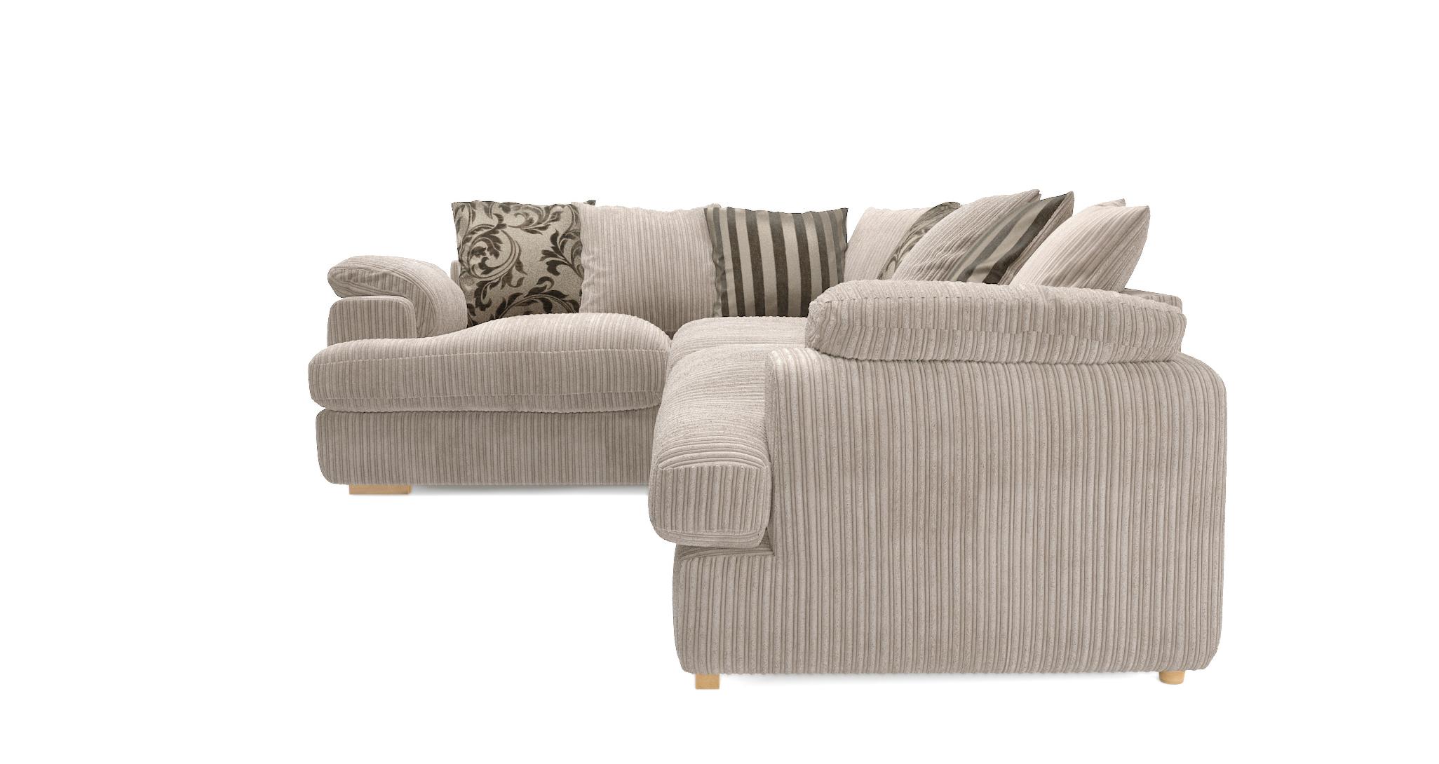 Dfs mocha deals corner sofa