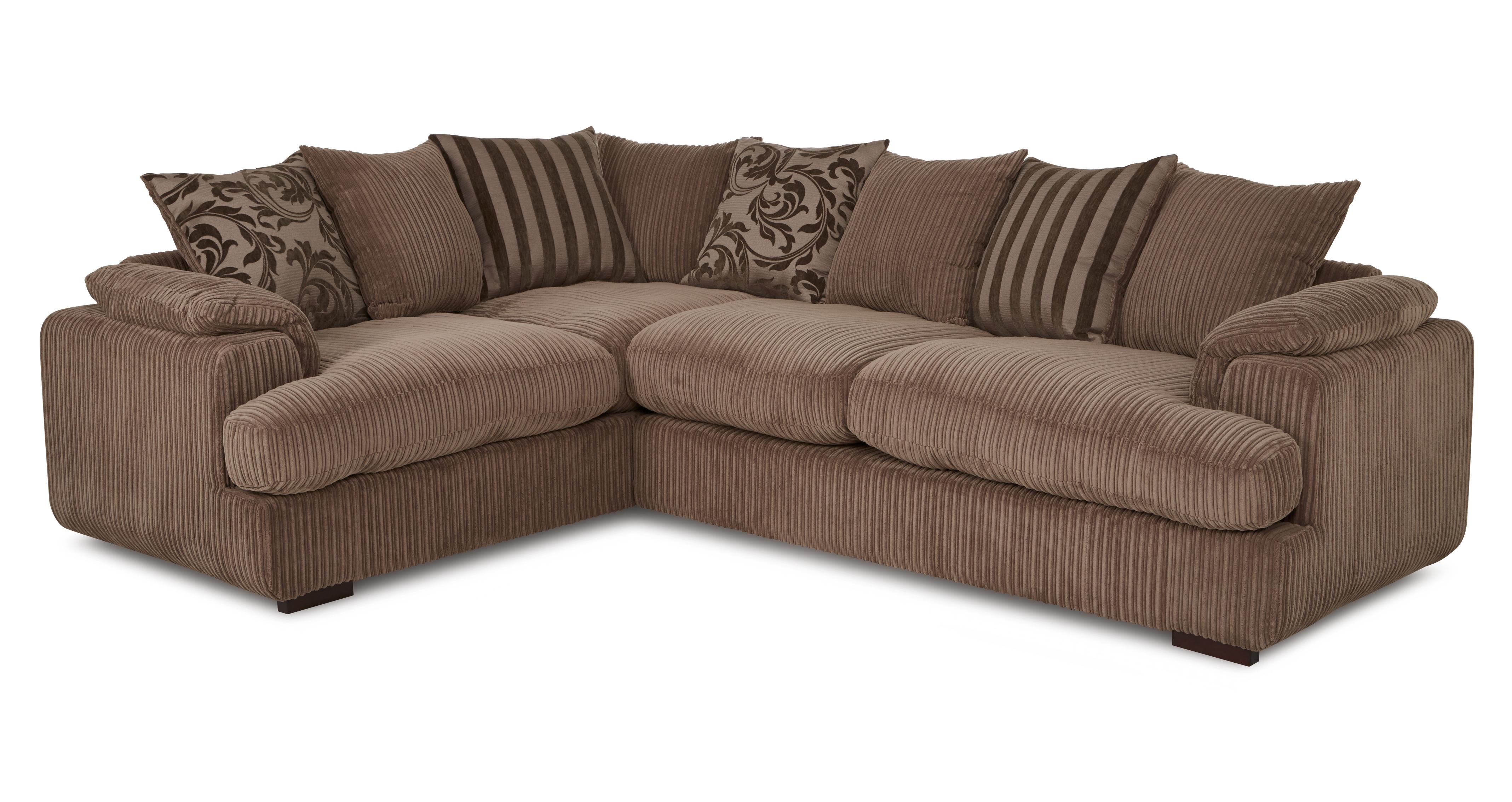 Dfs cord 2024 corner sofa