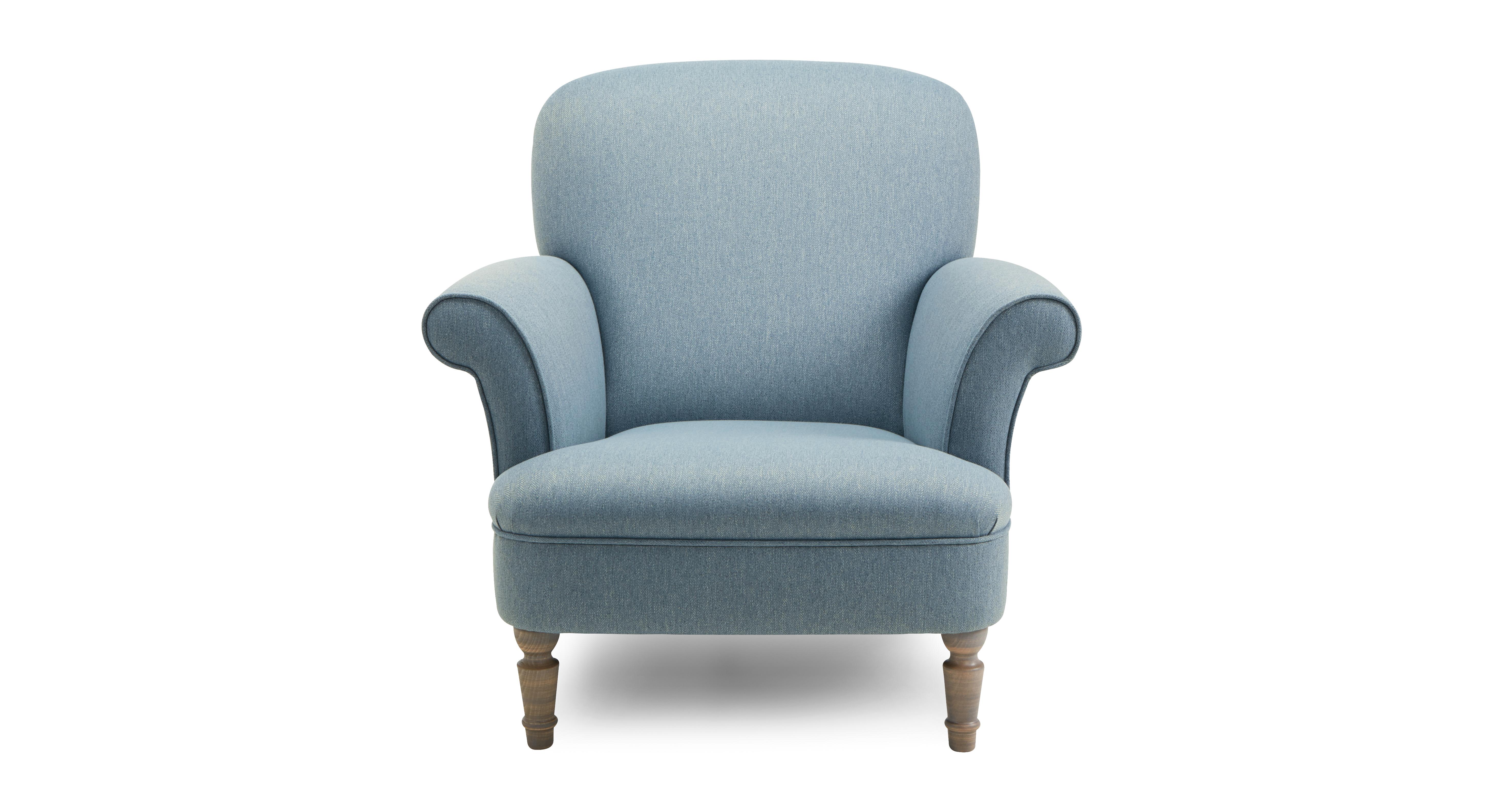 Duck egg deals blue occasional chair