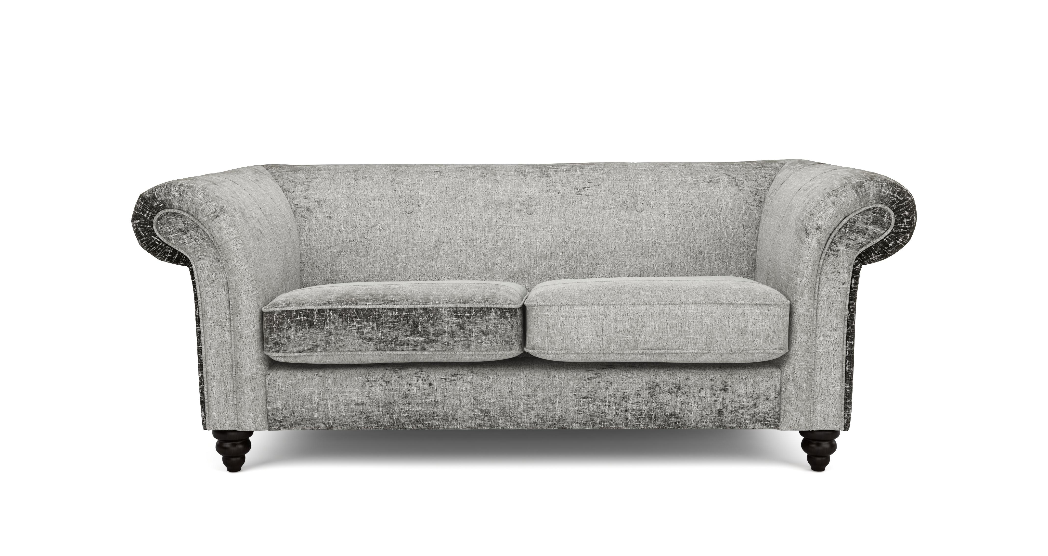 Dfs 2 seater velvet shop sofa