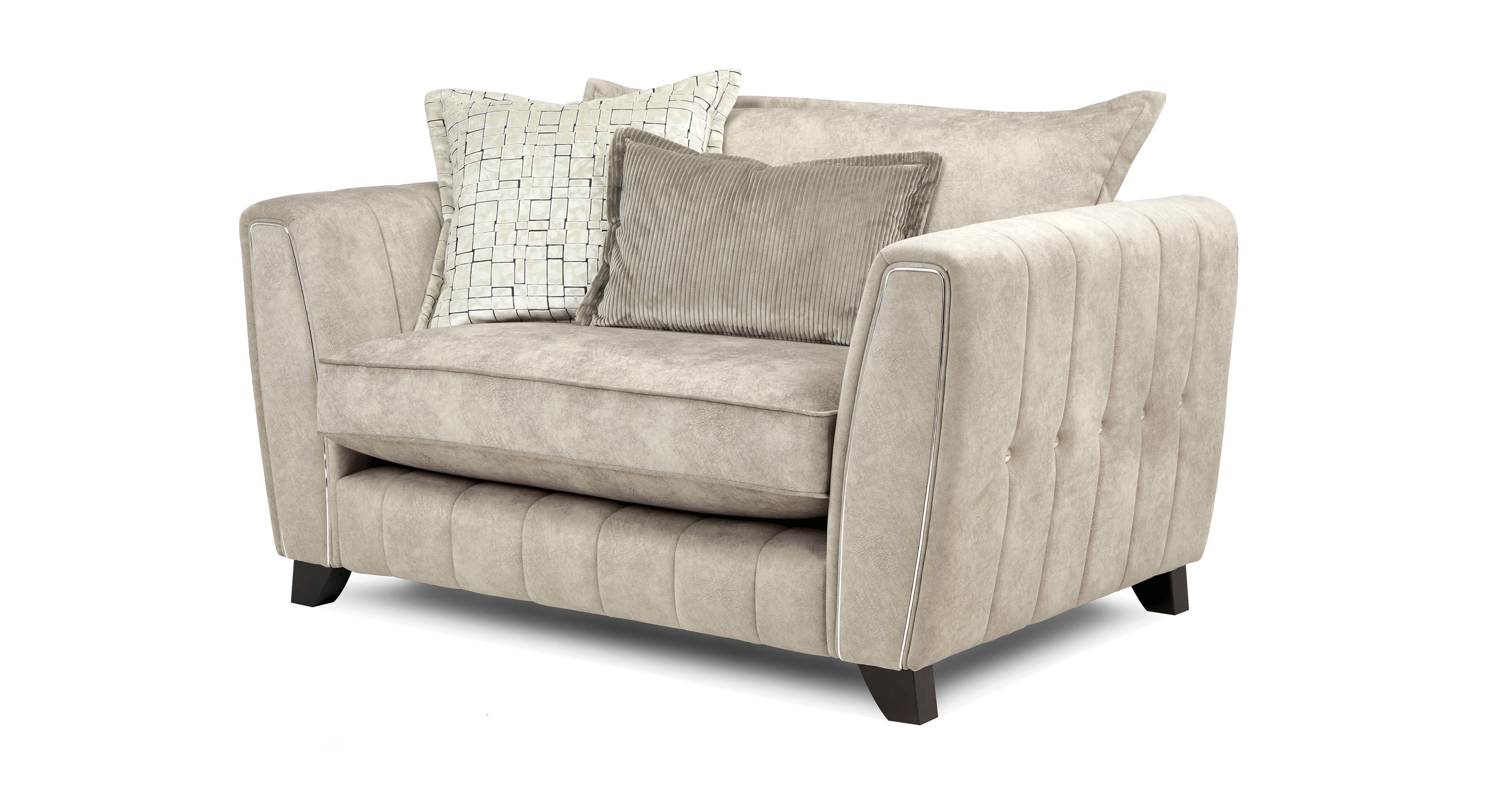 Formal Back Cuddler Sofa