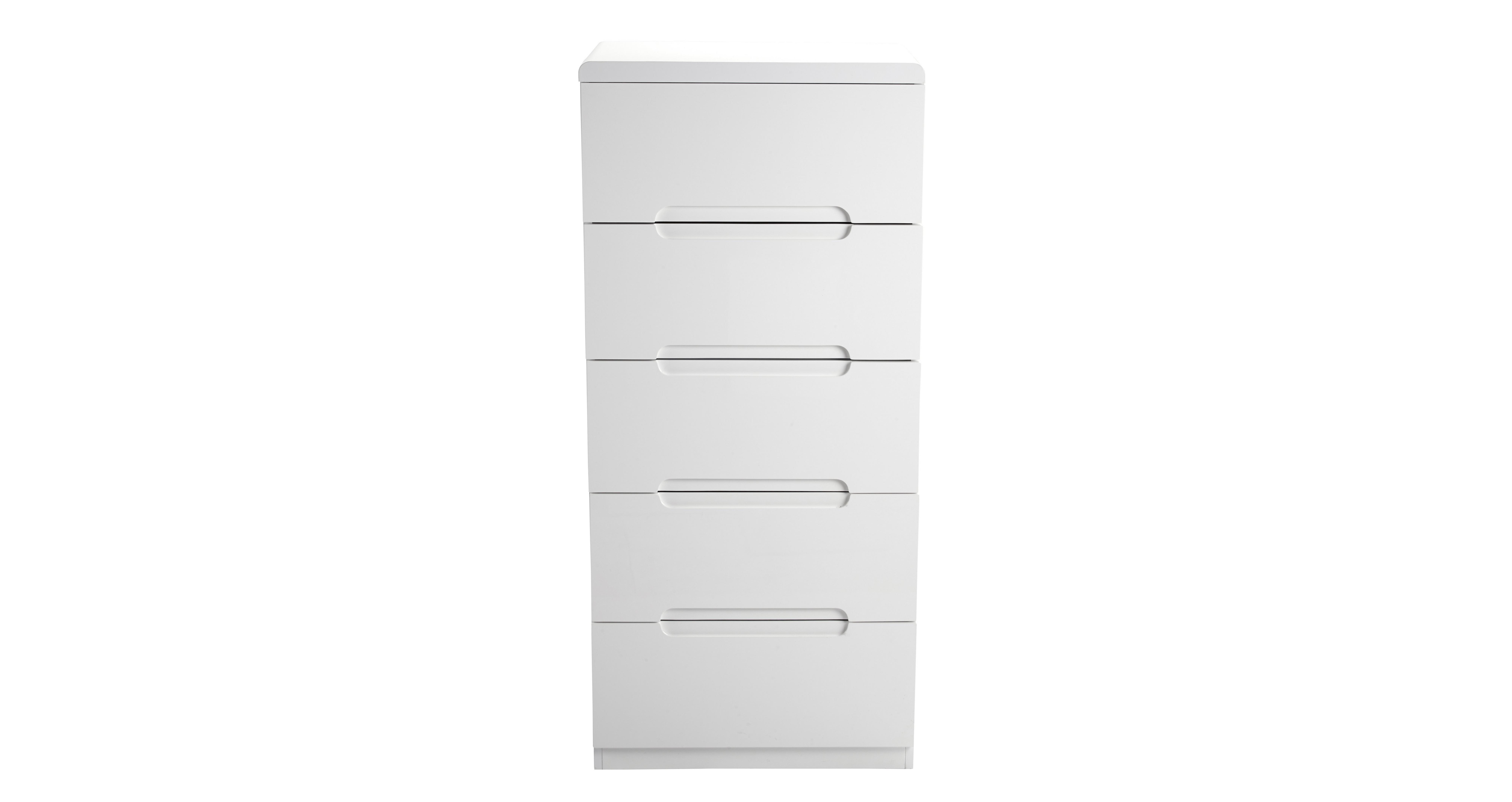 Chic 5 Drawer Narrow Chest | DFS