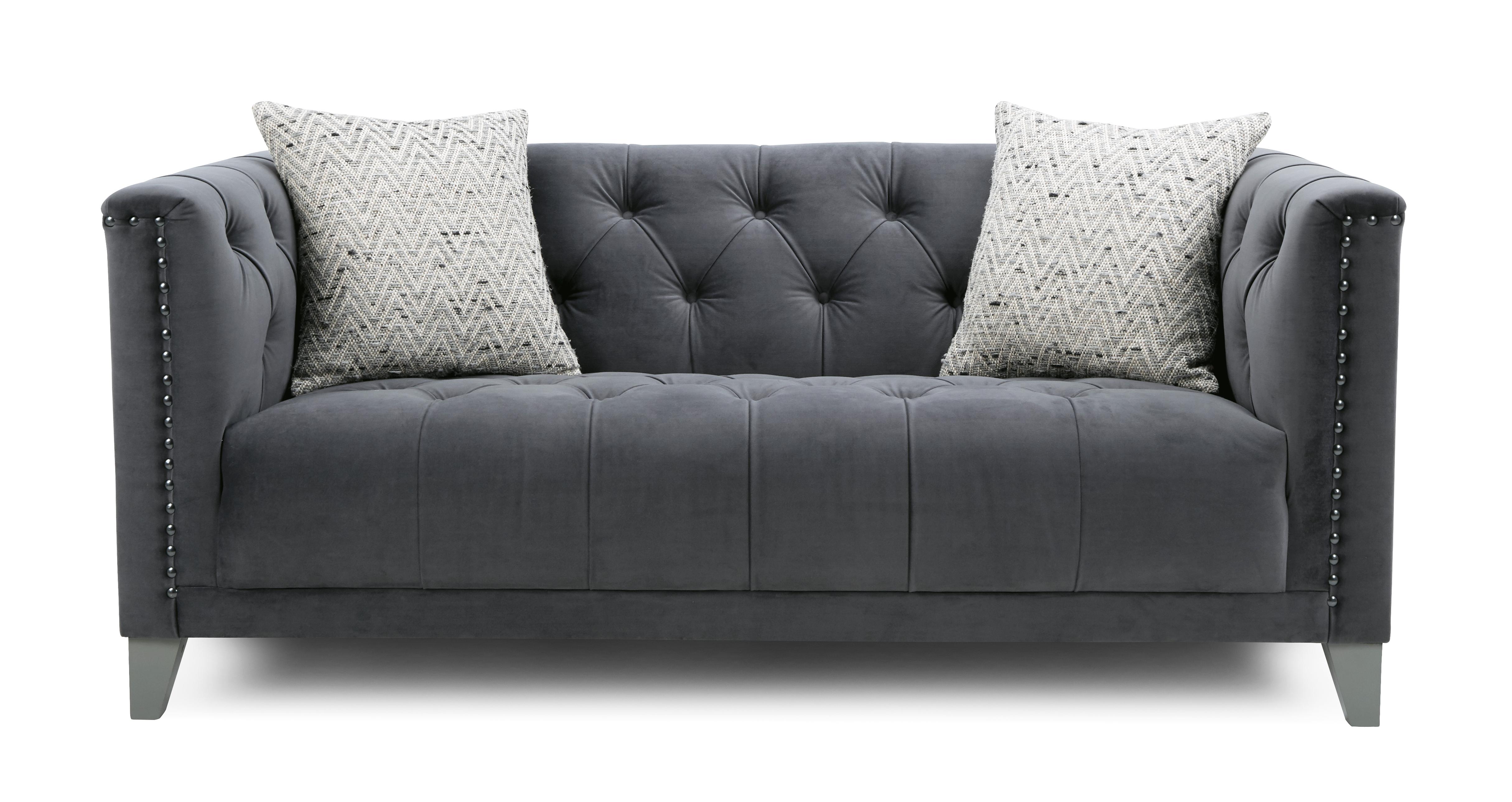 Churchill Velvet 3 Seater Sofa | DFS