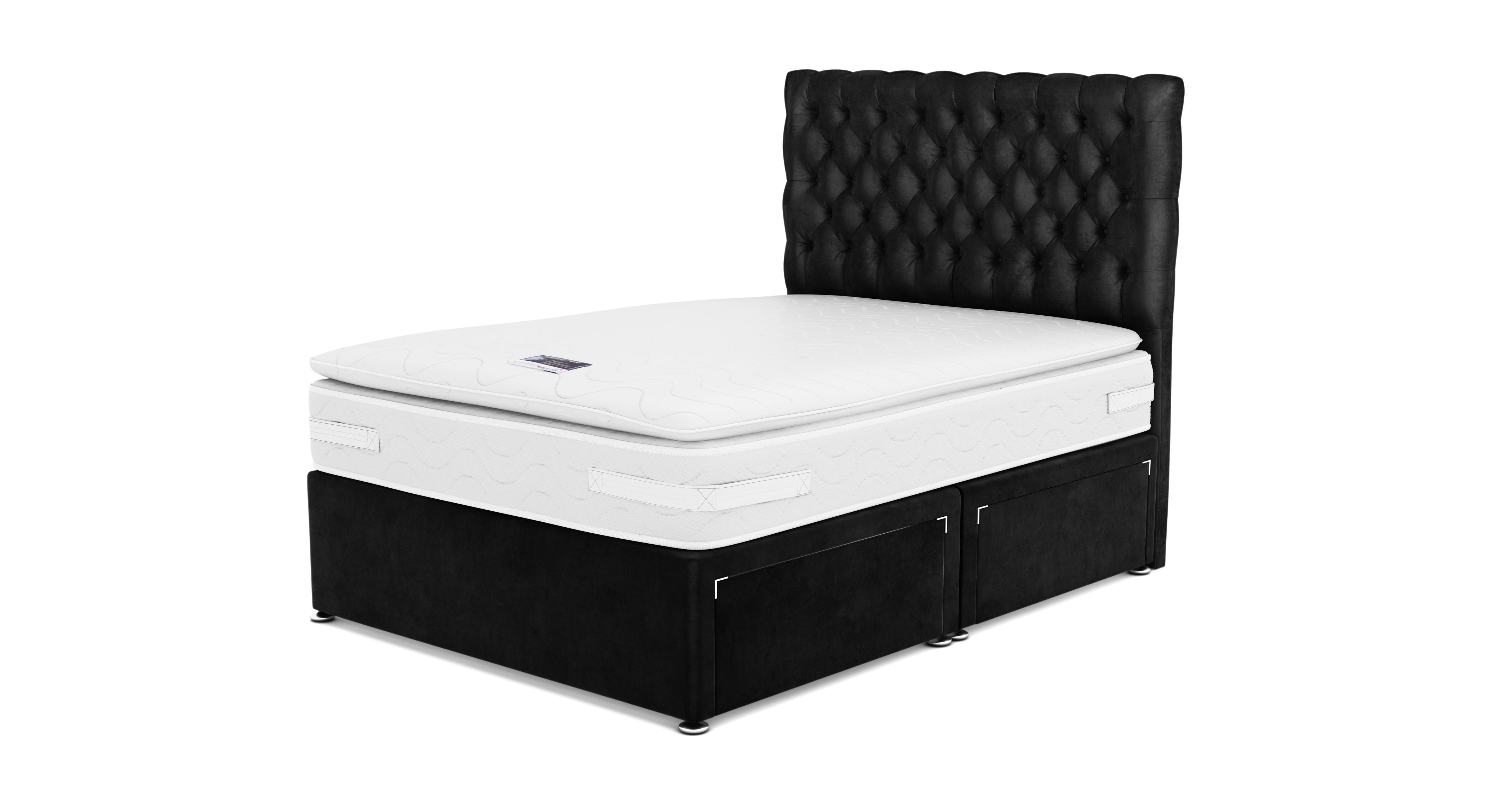 Double (4ft6) 4 Drawer Special Set