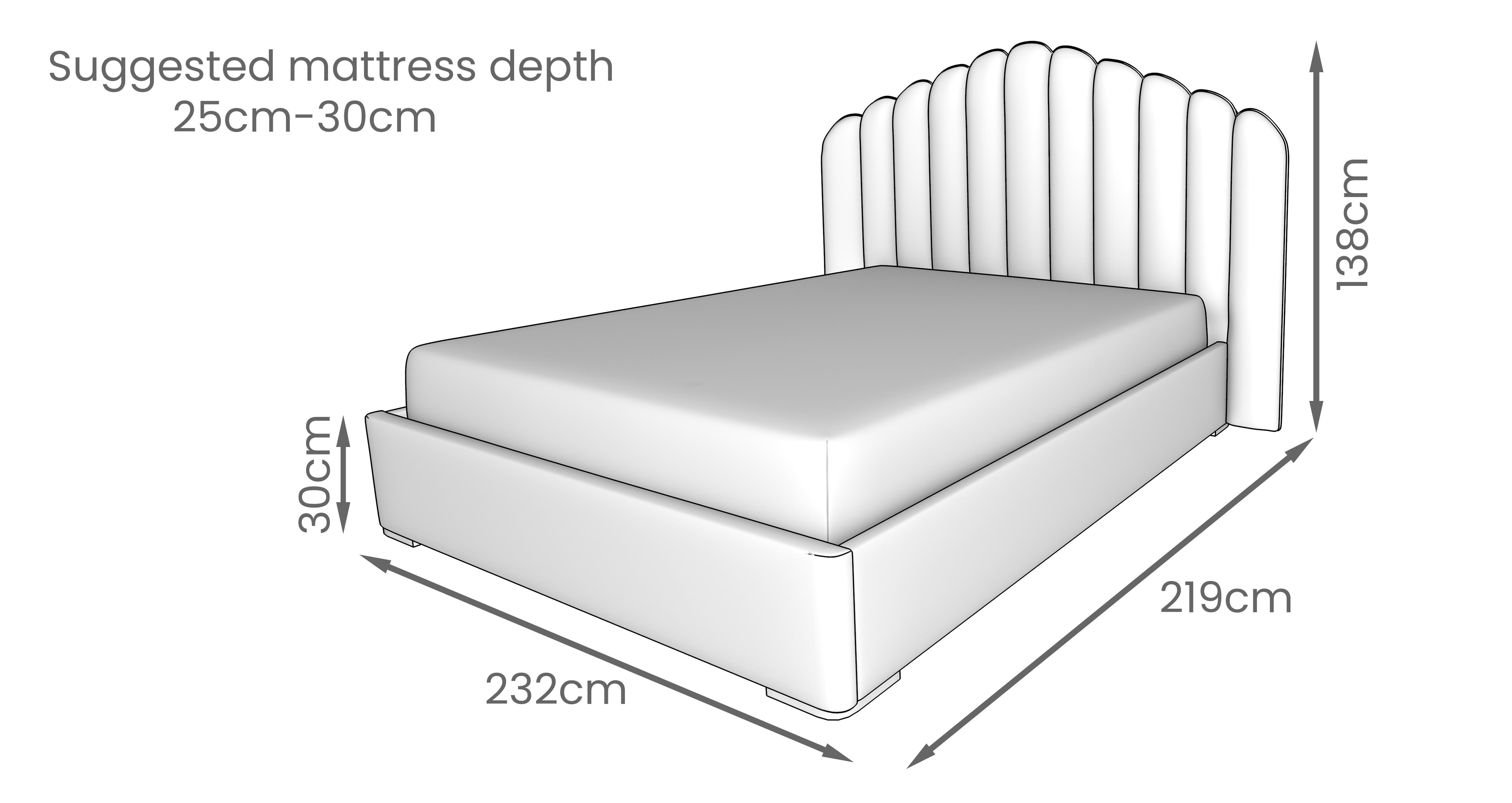 Clio Super King Ottoman Bed in Clio Olive Olive