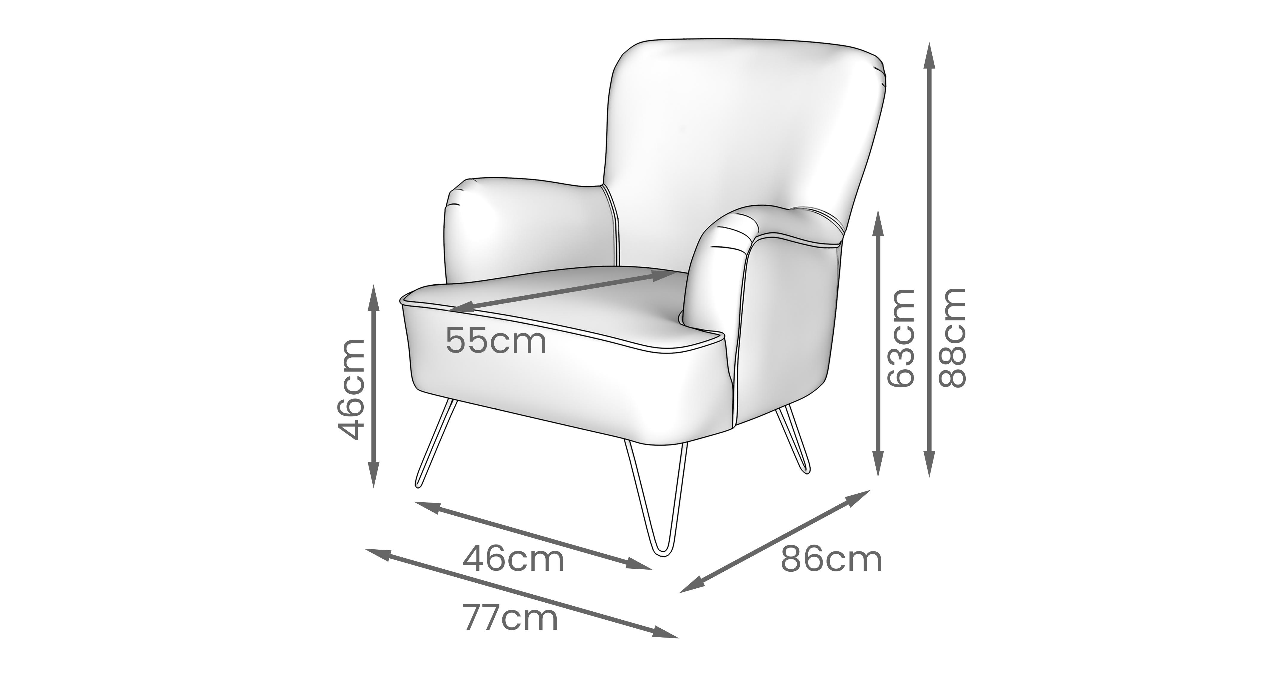 Club Accent Chair in Calix Boucle Ivory