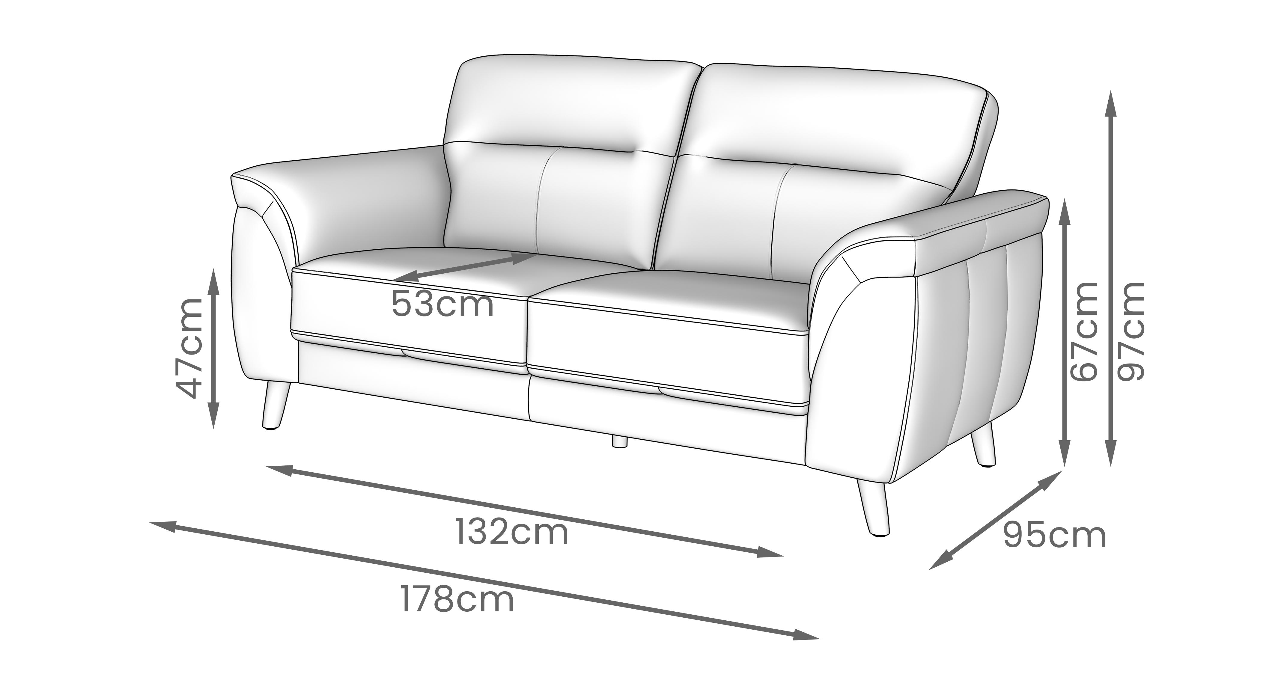 Coben-express 3 Seater Sofa and Armchair Bundle in Coben Express Leather Midnight