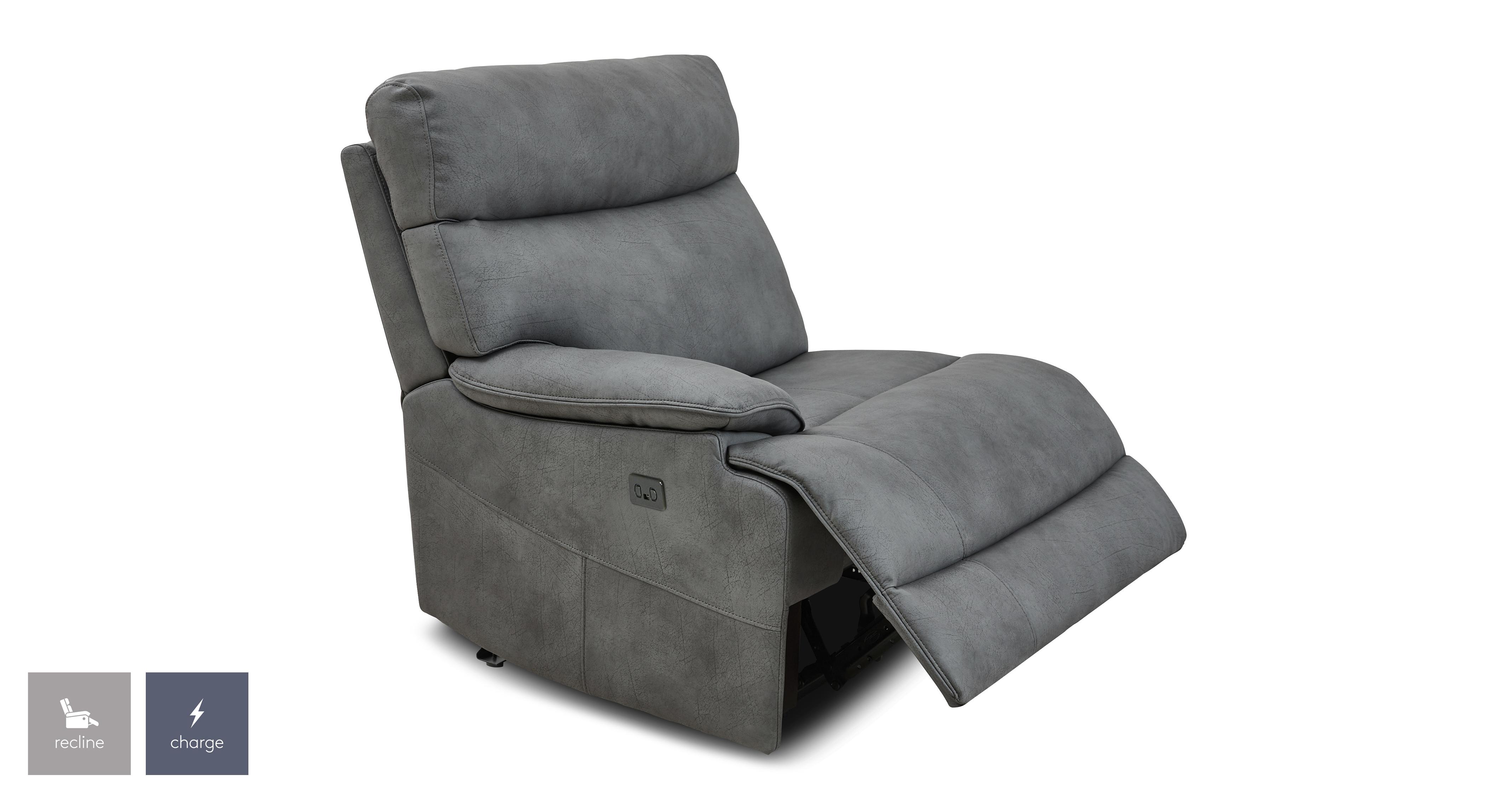 Cole Left Hand Facing Arm 1 5 Seat Power Recliner DFS