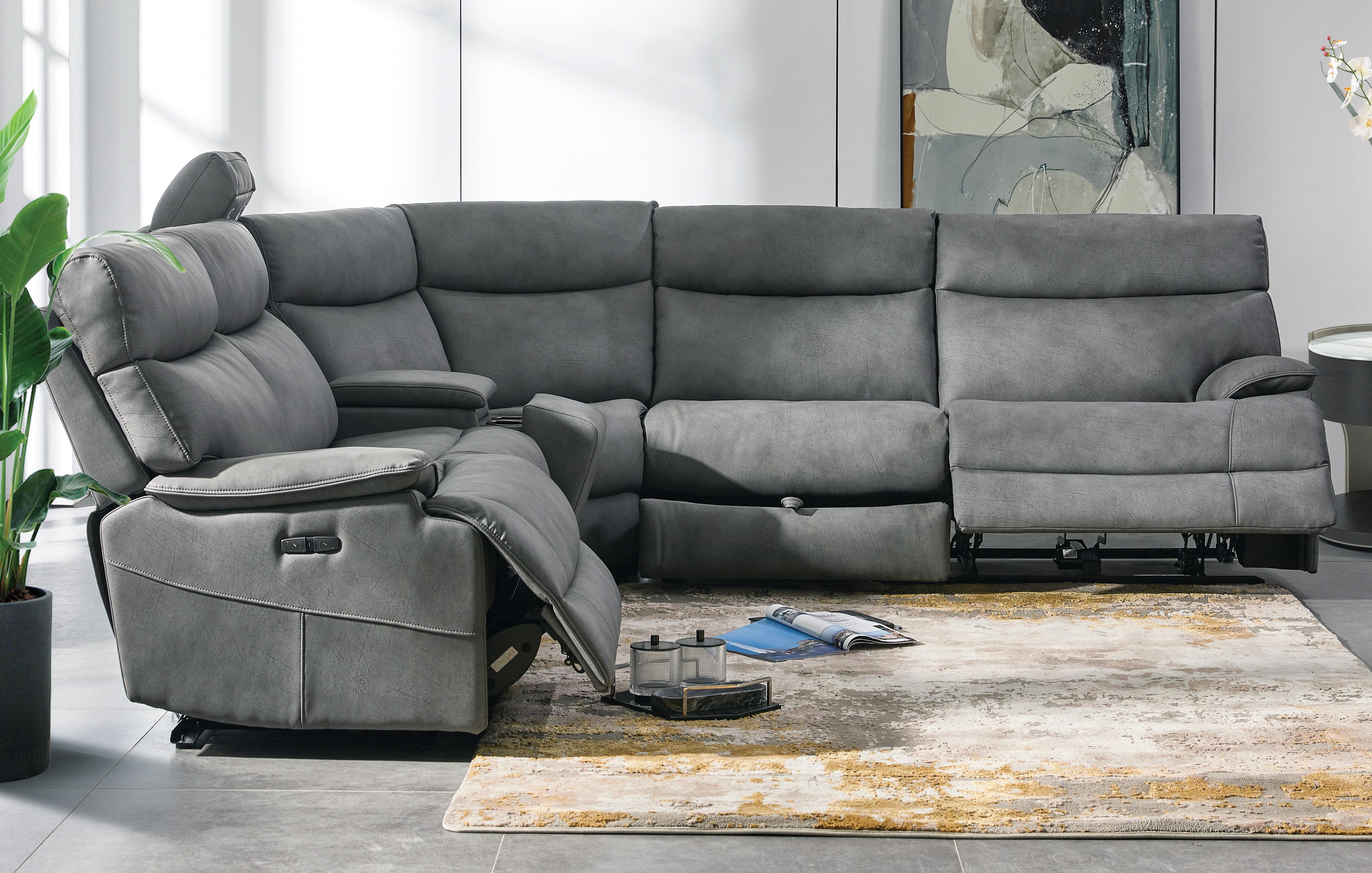 Recliner l deals sofa