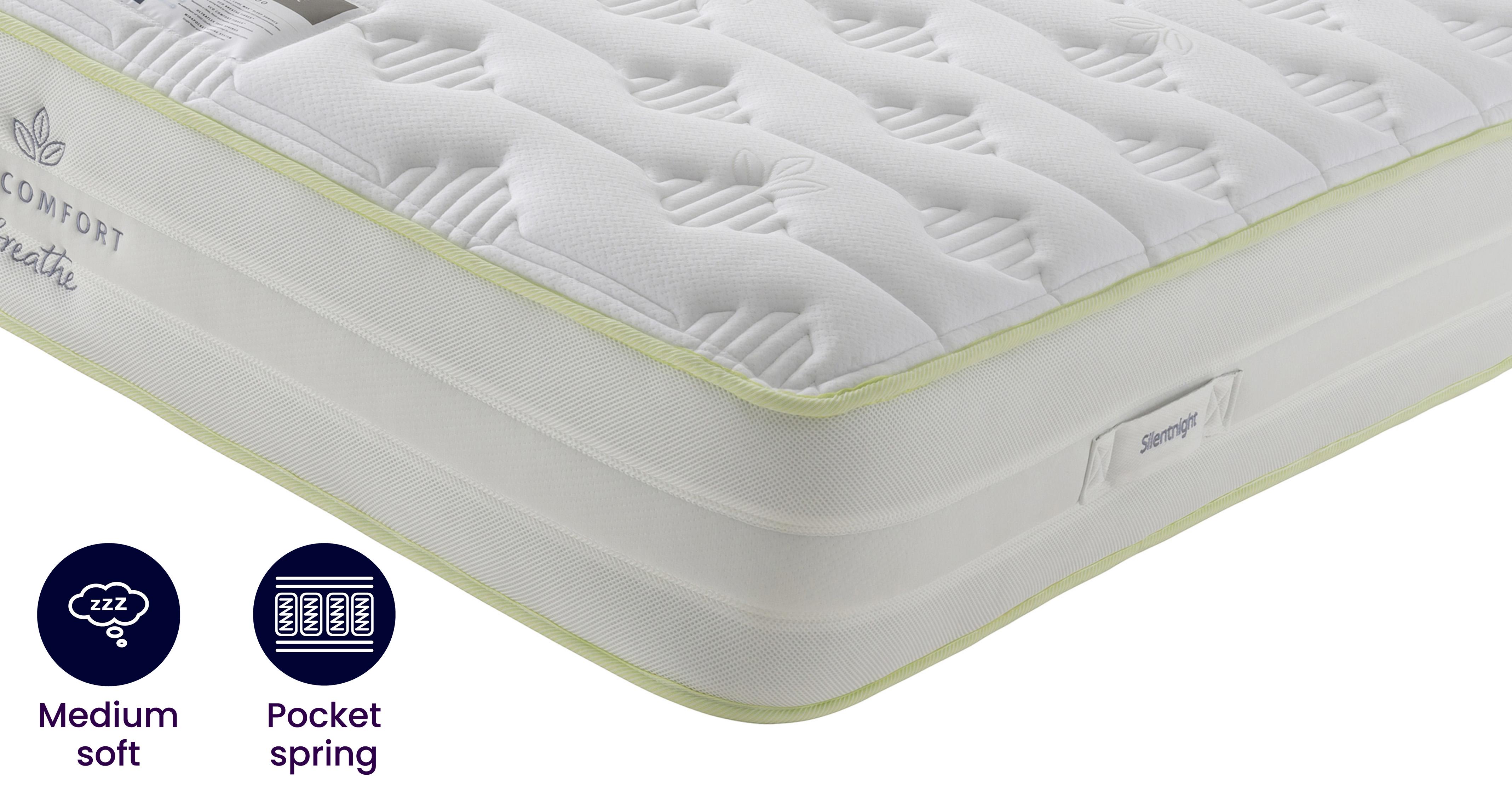 Comfort Breathe P 1800 Mattress Super King Size 6 Ft Mattress DFS