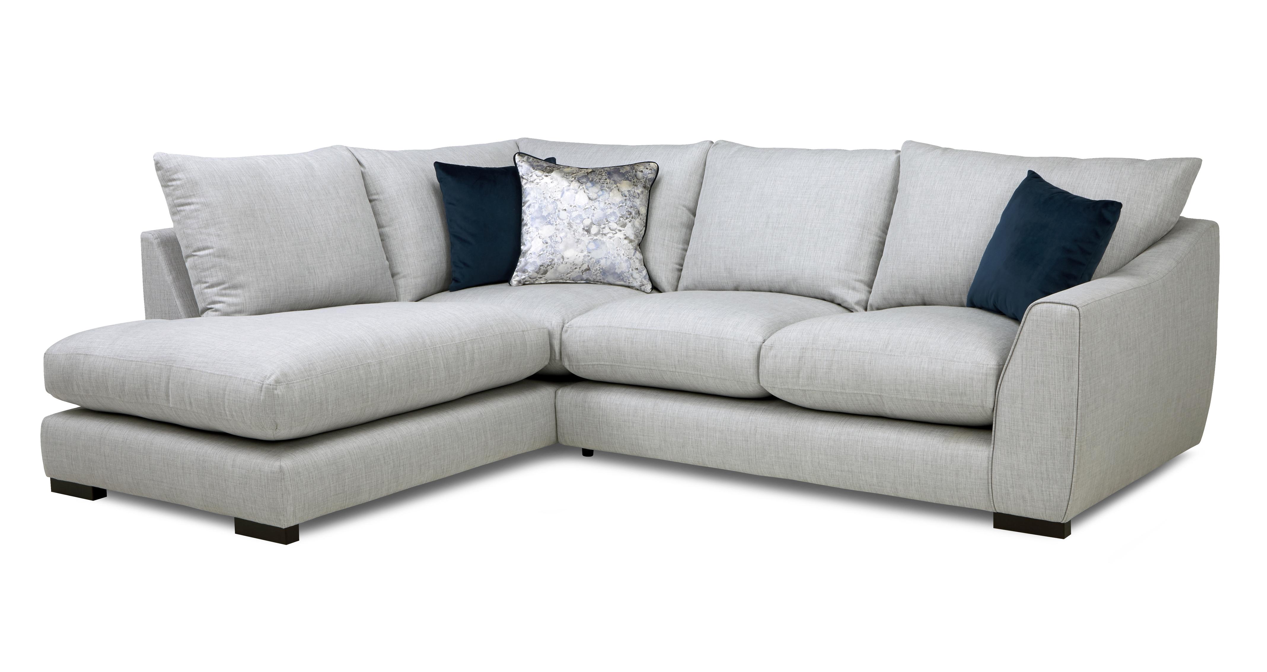 Grey dfs deals corner sofa