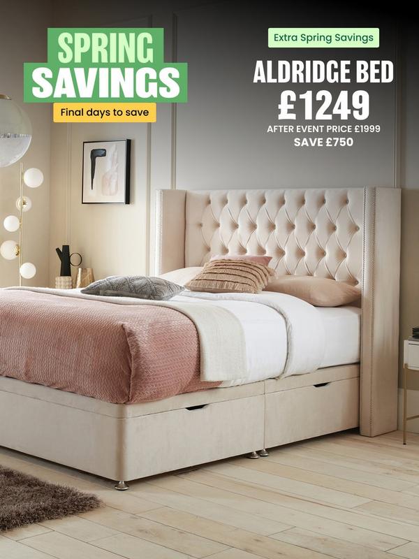 Aldridge cream bed