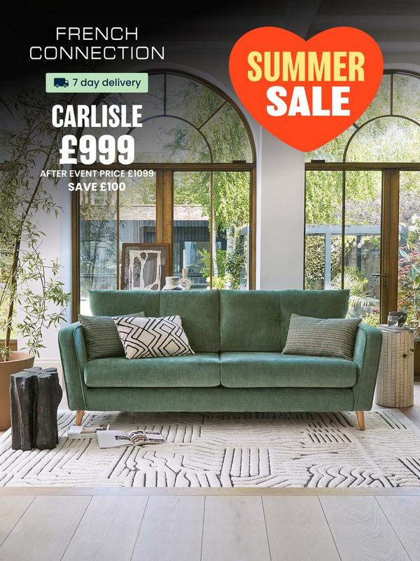 French connection carlisle sofa