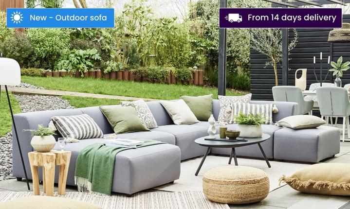 Outdoor furniture at DFS