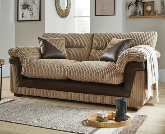 Brown sofas store living room