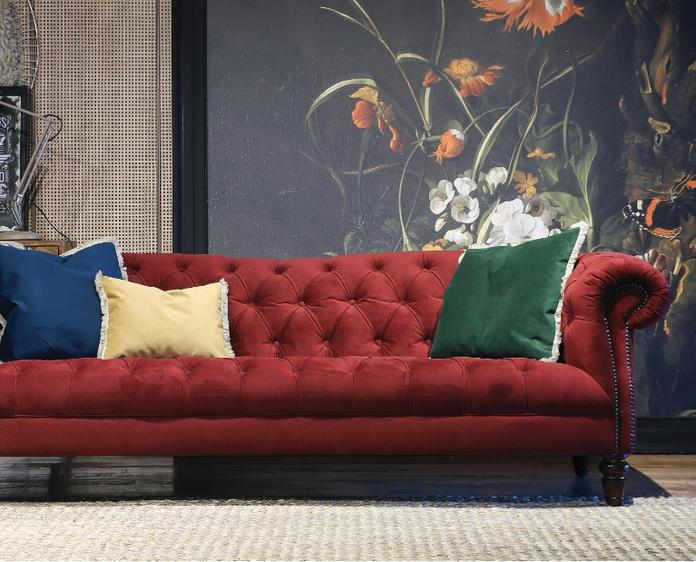 Statement sofas with shapes to shout about