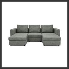 u-shaped sofa sofables steel