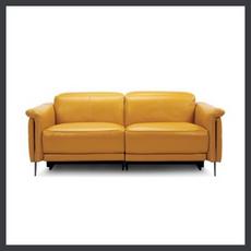 Yellow recliner sofa 