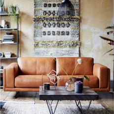 tan hackney sofa in leather sofa category
