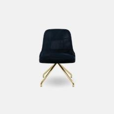 Blue dining chair