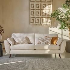 cream zinc boucle sofa in all sofa category