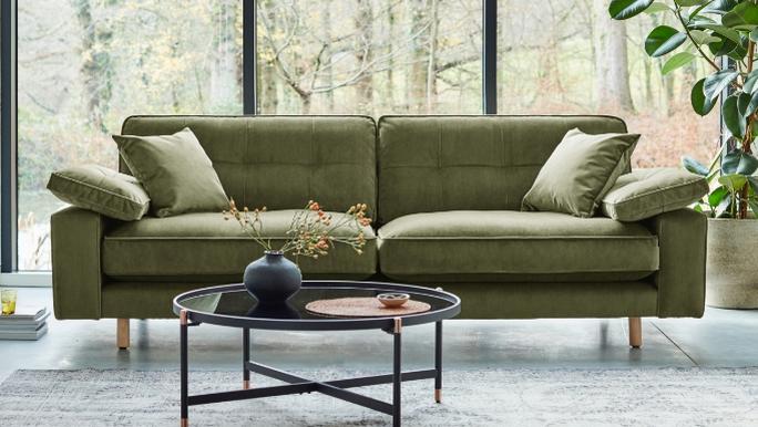 Dfs elm deals 2 seater sofa