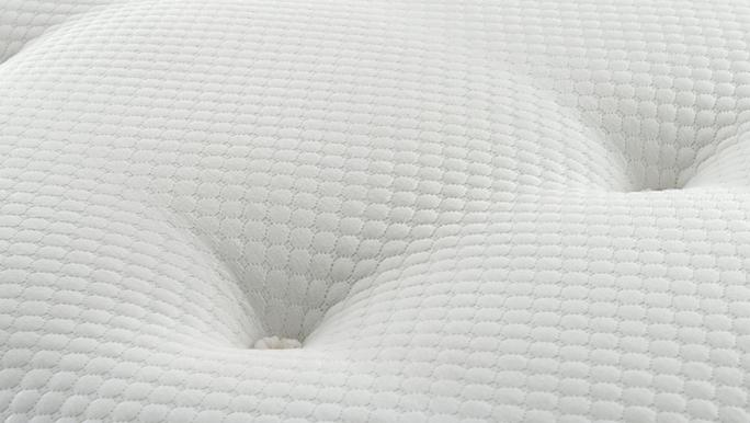 Close up shot of a Silentnight mattress