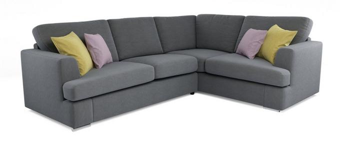 Left hand facing 2 seater corner sofa